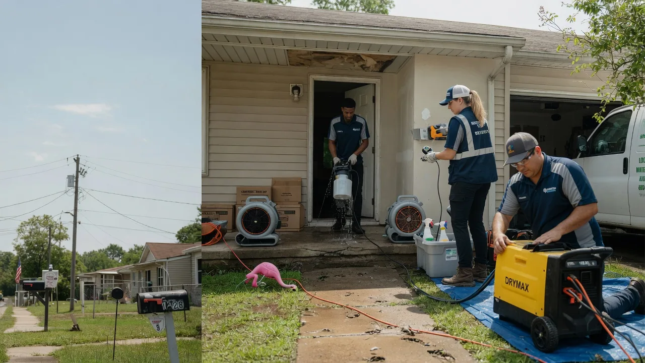 Storm Damage Water Removal in Bessemer City, NC near me